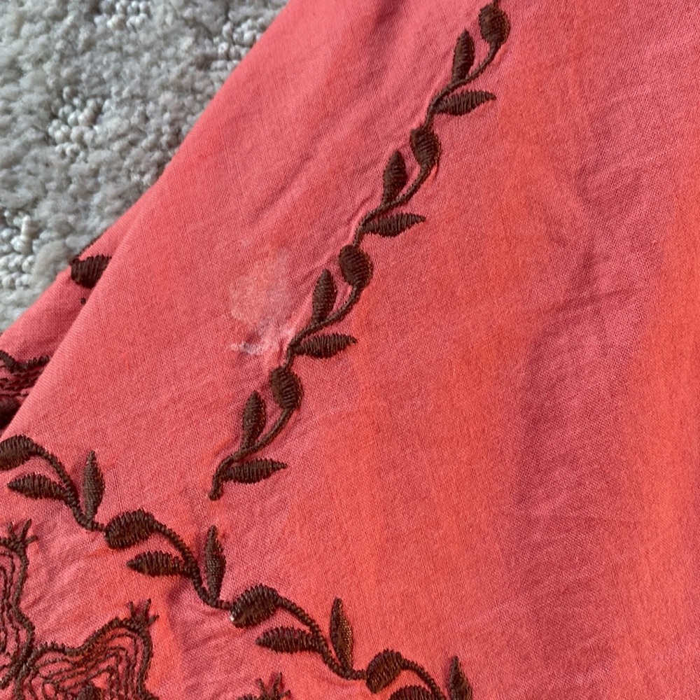 A-Line Embroidered Dress - Picture 4 of 6
